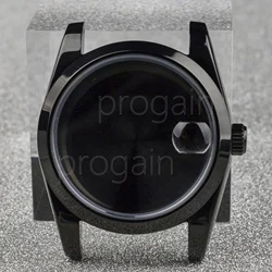 Sleek Stainless Steel Watch Case with Sapphire Glass for 36mm ETA2824 (B-Solid back-03)