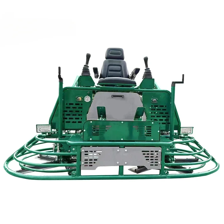 hydraulic concrete power trowel concrete finishing machinegasoline engine ride on