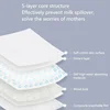 Disposable Nursing Pads for Breastfeeding Super Soft Breastfeeding Milk Pads Ultra Comfortable & Individually Wrapped 5