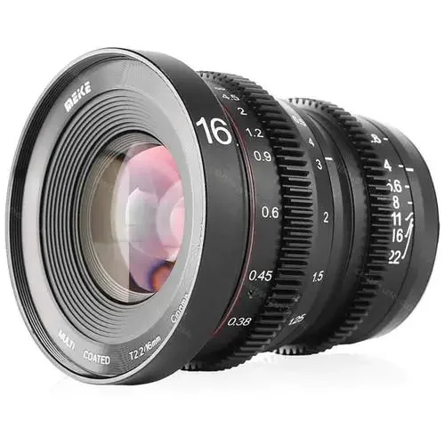 마이크 16mm T2.2 수동 초점 광각 시네마 렌즈 (마이크로 포서드용) ?