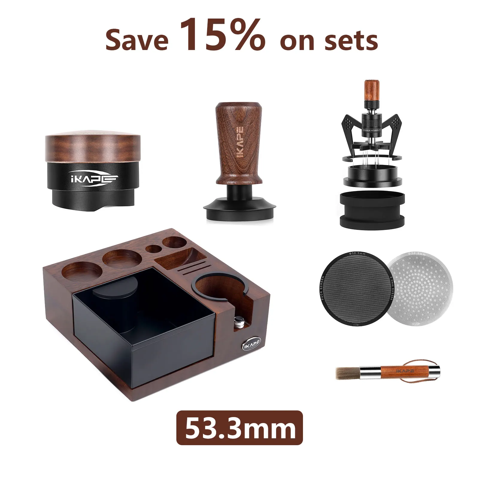 طقم أدوات تحضير القهوة الإيطالية الفاخرة من ايكابي...