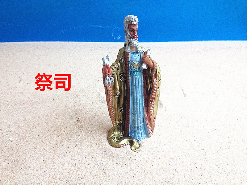 

resin figure mental psychological sand table game box court therapy Priests