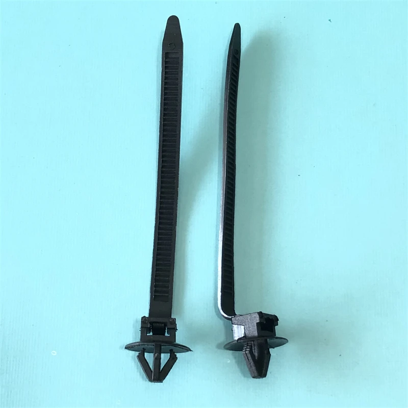 Car Fastener Clips 10/20/40Pcs Car Nylon Tie Wrap Cable Fixed Fasteners Clips 92mmx5mm For All cars