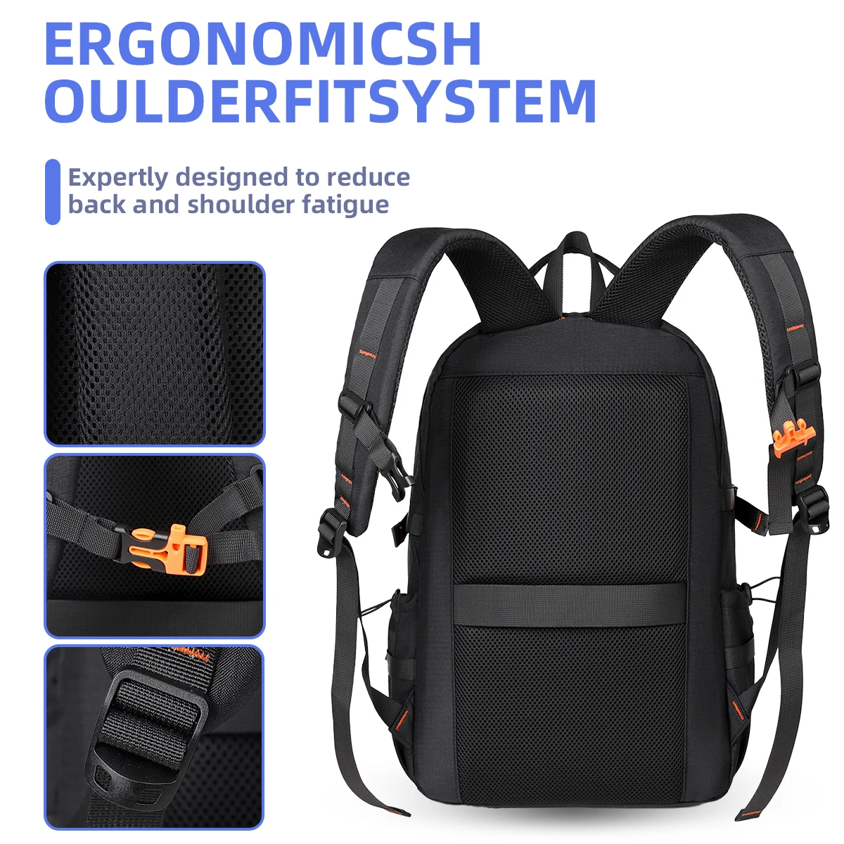 Backpack 2025 New Model Men's Large-Capacity Business Travel Computer Backpack Daily Outdoor Student School Bag Girls Junior High School Students High School Students