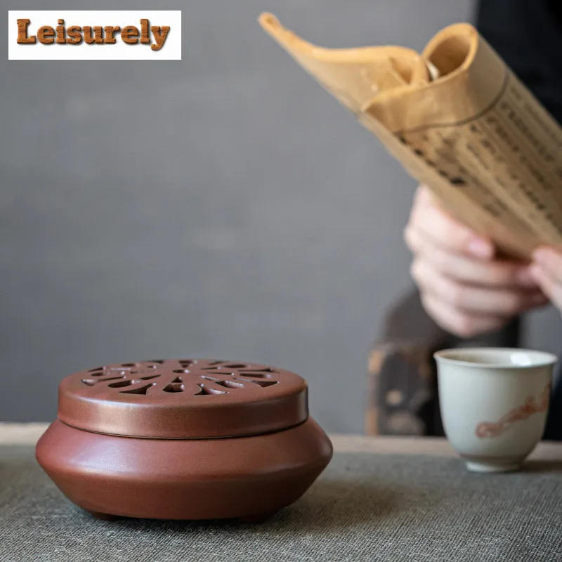Lotus Pattern Ceramic Plate Incense Holder Diffuser Incense Burners Mosquito Incense Holder Meditation Censer Home Ornaments