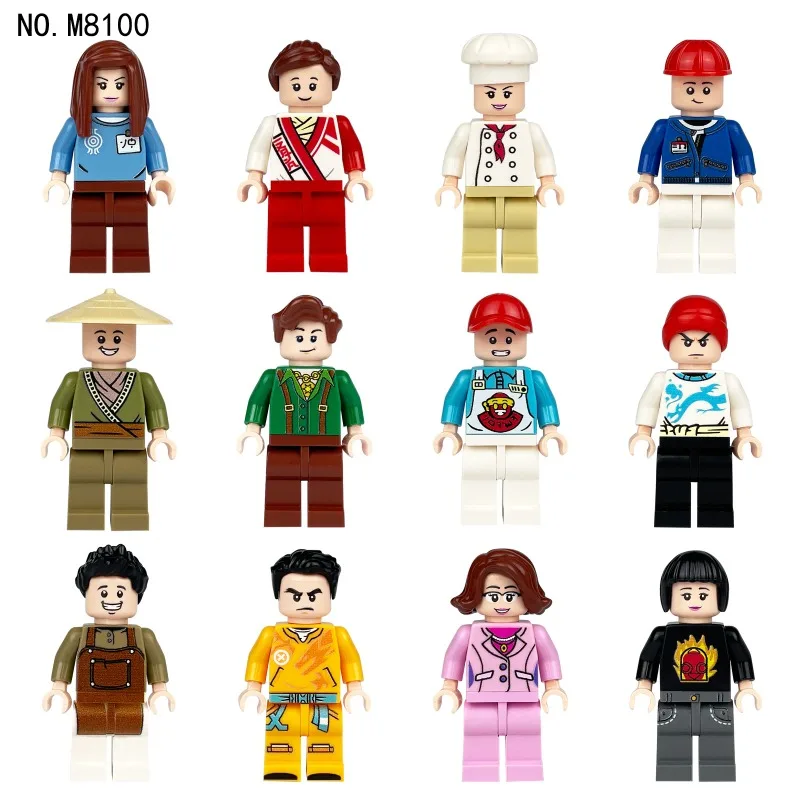 Urban doll M8100 Boys and Children Assembled Toys with Small Particles