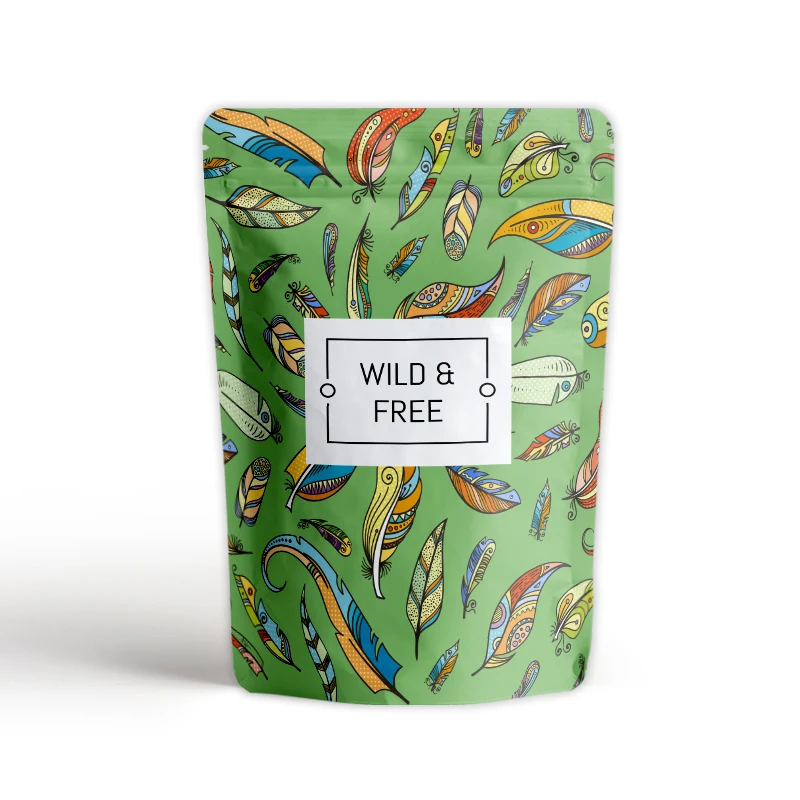 Рисунок 2 - пакеты на молнии с цифровой печатью