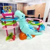 Dinosaur Track Park Dinosaur Climbing Stairs Educational Toys Puzzle Game Birthday Gift For Children 2