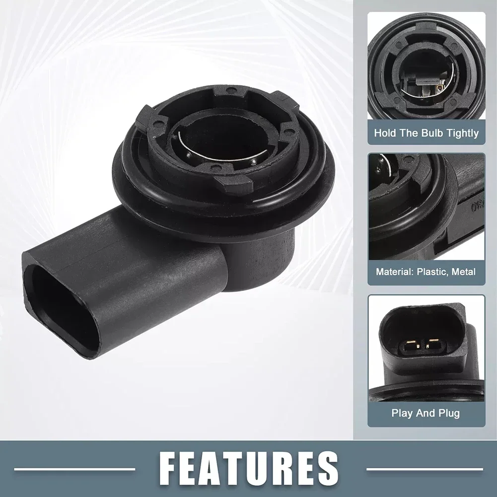 Car Light Bulb Lamp Holder Socket 6R0953123A For Golf For Skoda Car Light P21W Bulb Holder Daytime Running lamp holder headlight holder led work light holder led lamp bulb base light bulb socket light holder instrument light holder