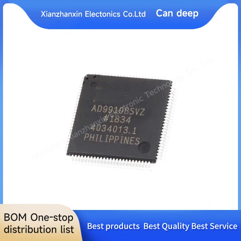 

1pcs/lot AD9910BSVZ AD9910BSV AD9910 TQFP100 Data acquisition chip IC