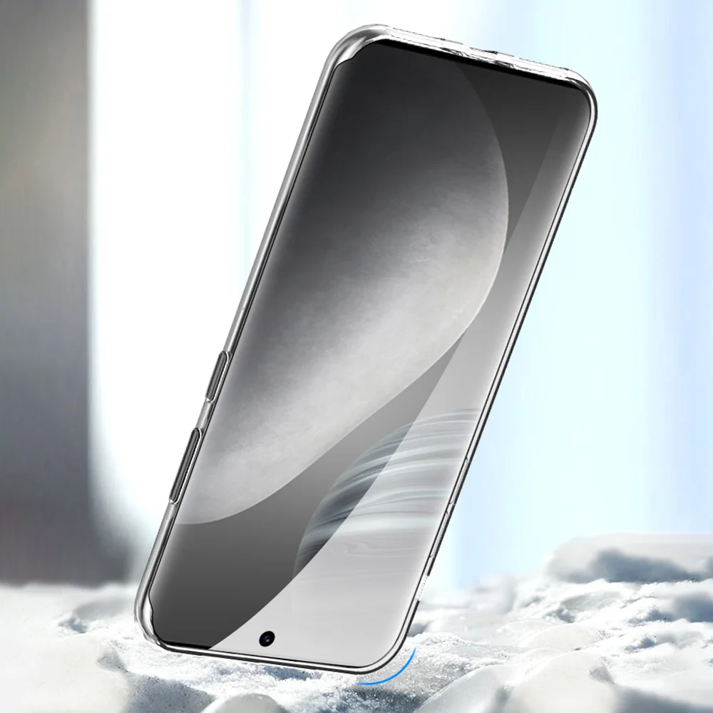 Premium Transparent Shockproof Silicone Phone Case - Clear TPU Back Cover