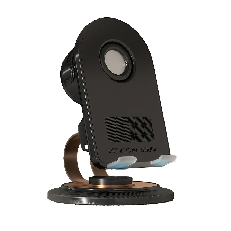 Basix Induction Speaker Phone Holder Multi-functional Wireless Induction Audio Phone Holder for iPhone Android Inductio Playback