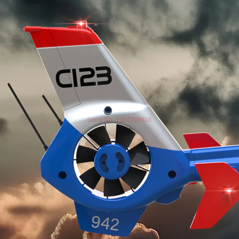 1:36 듀얼 브러시리스 리모컨 스턴트 헬리콥터, 6 채널 6 축 자이로스코프, Ec135 Rc 헬리콥터, 신제품