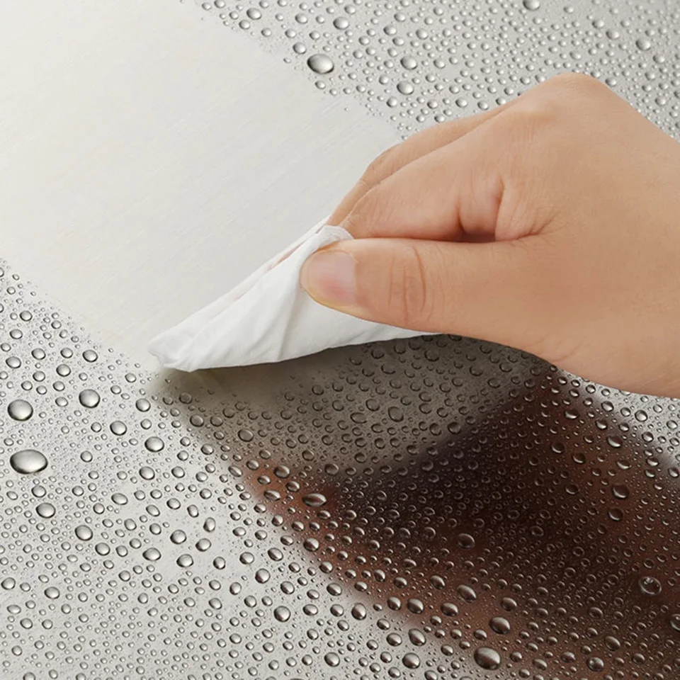 Déflecteur Anti-éclaboussures Inox Pour Cuisinière Gaz | Protection Murale Pliable, Facile à Nettoyer - 4