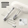 Ear Cleaning Tool Ear Picker With Light Ear Cleaner Wax Removal USB Rechargeable Ear Wax Remover Set Portable 2