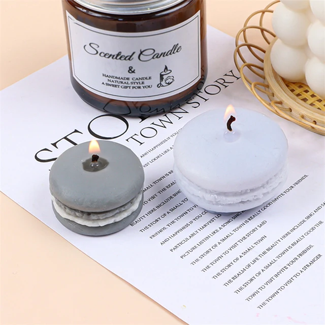 Aromaterápiás Gyertya Makaron Alakú Fotó Kellékek Diy Kreatív Ajándékok Otthoni Dekoráció - Image 6