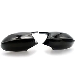 Sleek Sport - Style Mirror Cover (Bright Black)