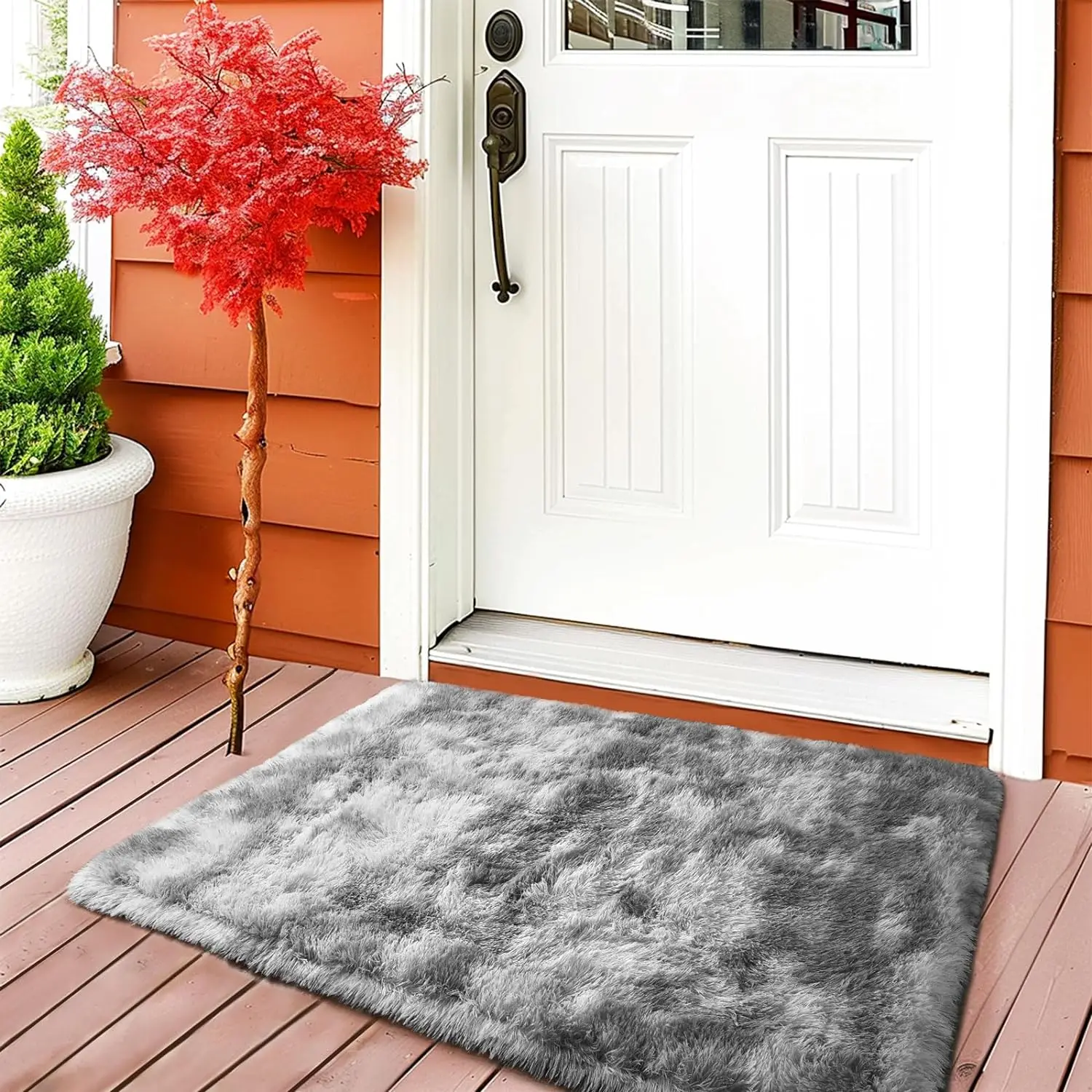 Tie-dye Washable Stain-resistant Floor Mat for Living Room Bedroom Children's Room Study Kindergarten