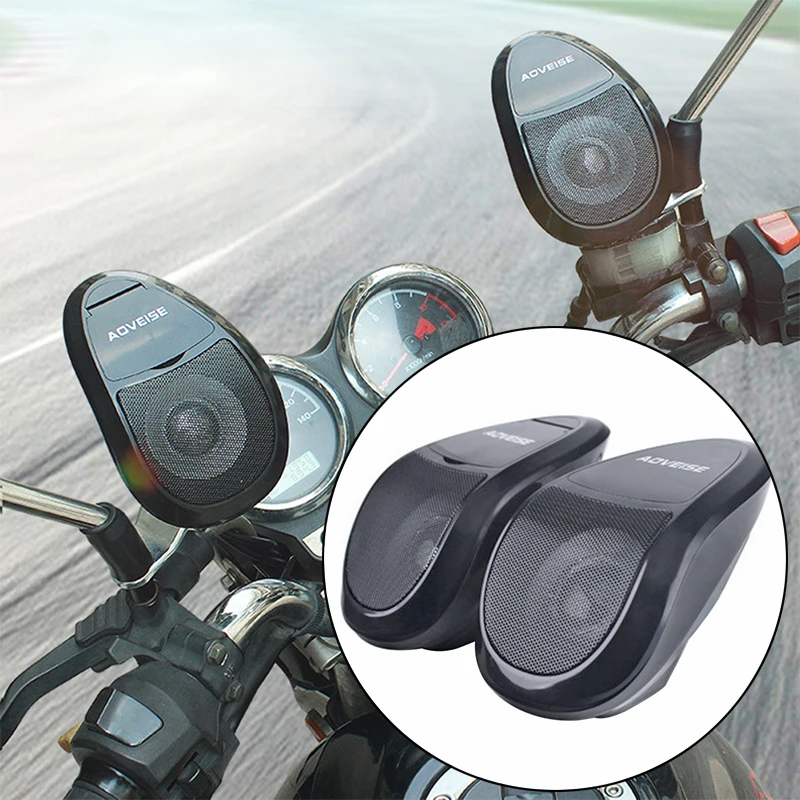 Motorcycle Waterproof Bluetooth-compatible Speaker Loudspeaker MP3