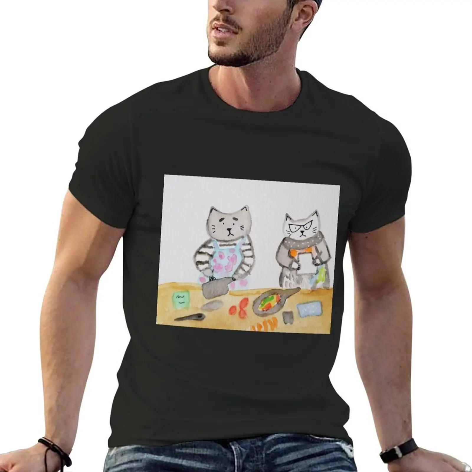

Fold In The Cheese T-Shirt anime sweat aesthetic clothes cotton t shirt men