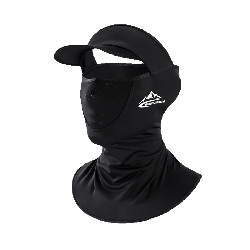 Sonneschutzmaske, Summer Outdoor Vëlofueren, Fëscherei, UV integréierten Hohlhutt, Halsschutz, Gesiichtsmask XTJ81_voghion.com