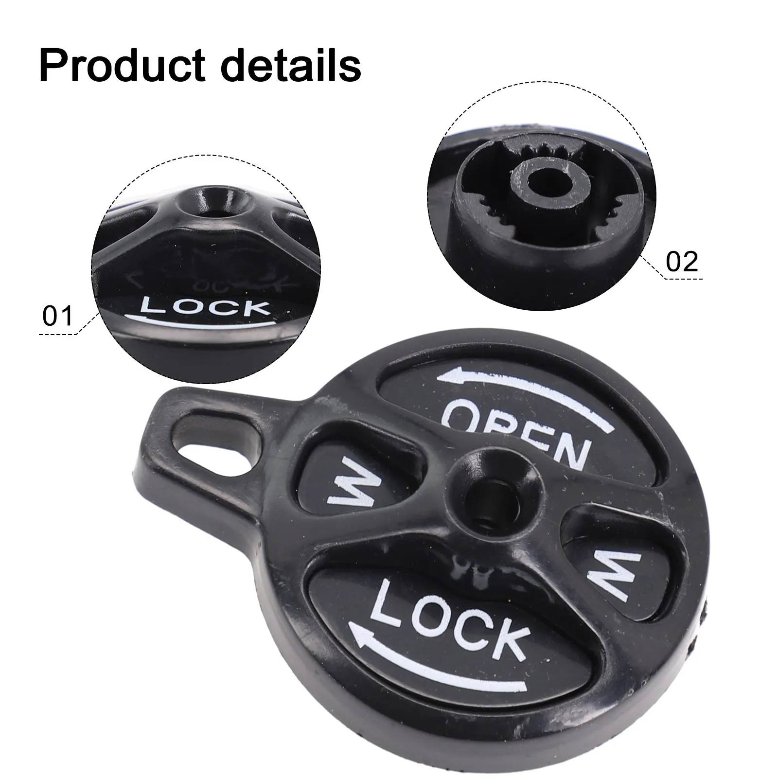 MTB Rennrad Gabel Schloss Kappe Schalter Manuelle Lockout Montage Kit Für SR SUNTOUR XCR/XCM Radfahren Fahrrad Zubehör – Detail 4