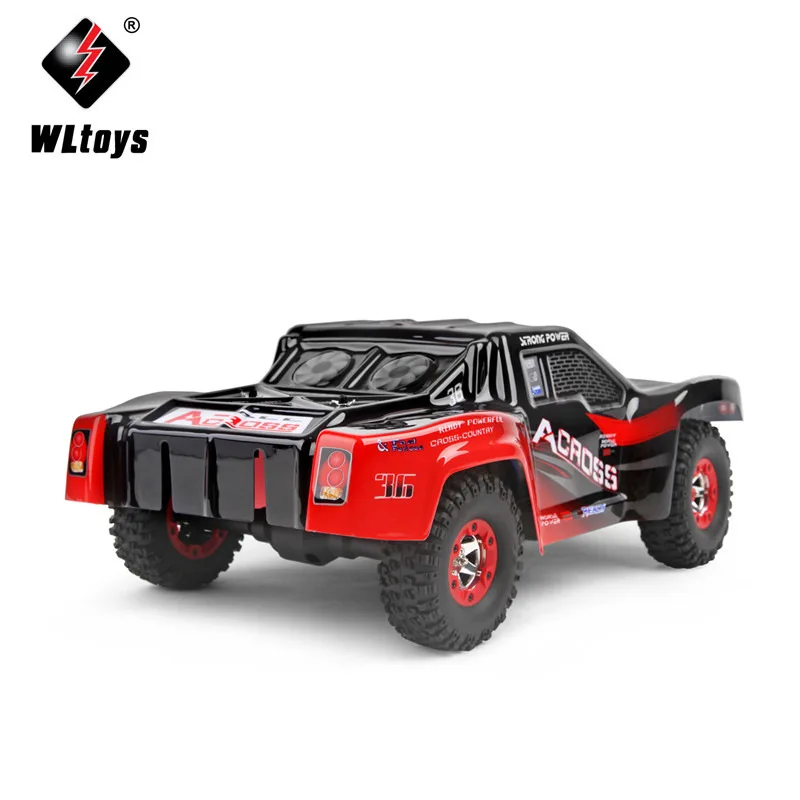 12423 2.4G remote control electric four-wheel drive short truck 1:12 full scale off-road high-speed vehicle drift car toy gift 4