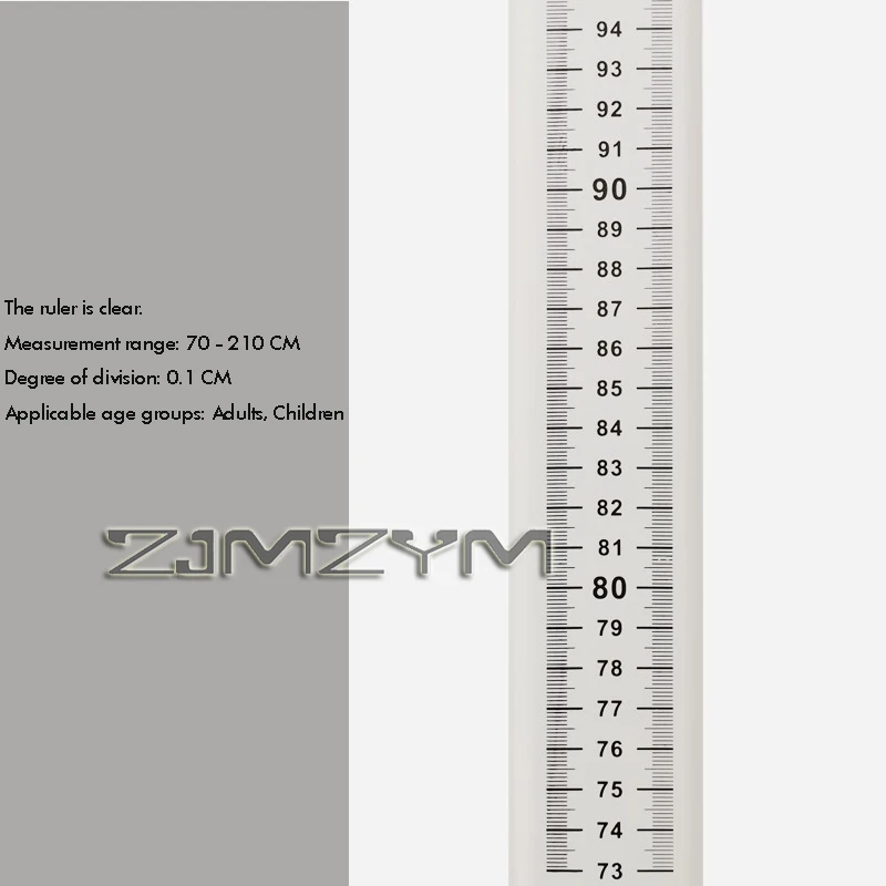 210CM 기계식 신장 측정기 신체검사용 높이자