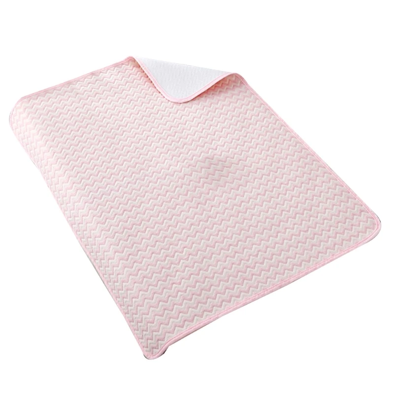 

Baby Diaper Changing Pad Skin Friendly 4Layer Diaper Change Mat for Infants Waterproof Crib Bedding Washable Urine Pad