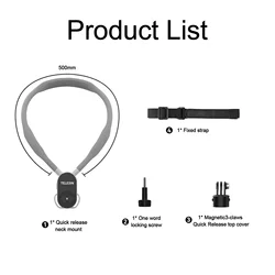 TELESIN Quick-Release Silicon Magsafe Neck Phone Holder - Standard Version