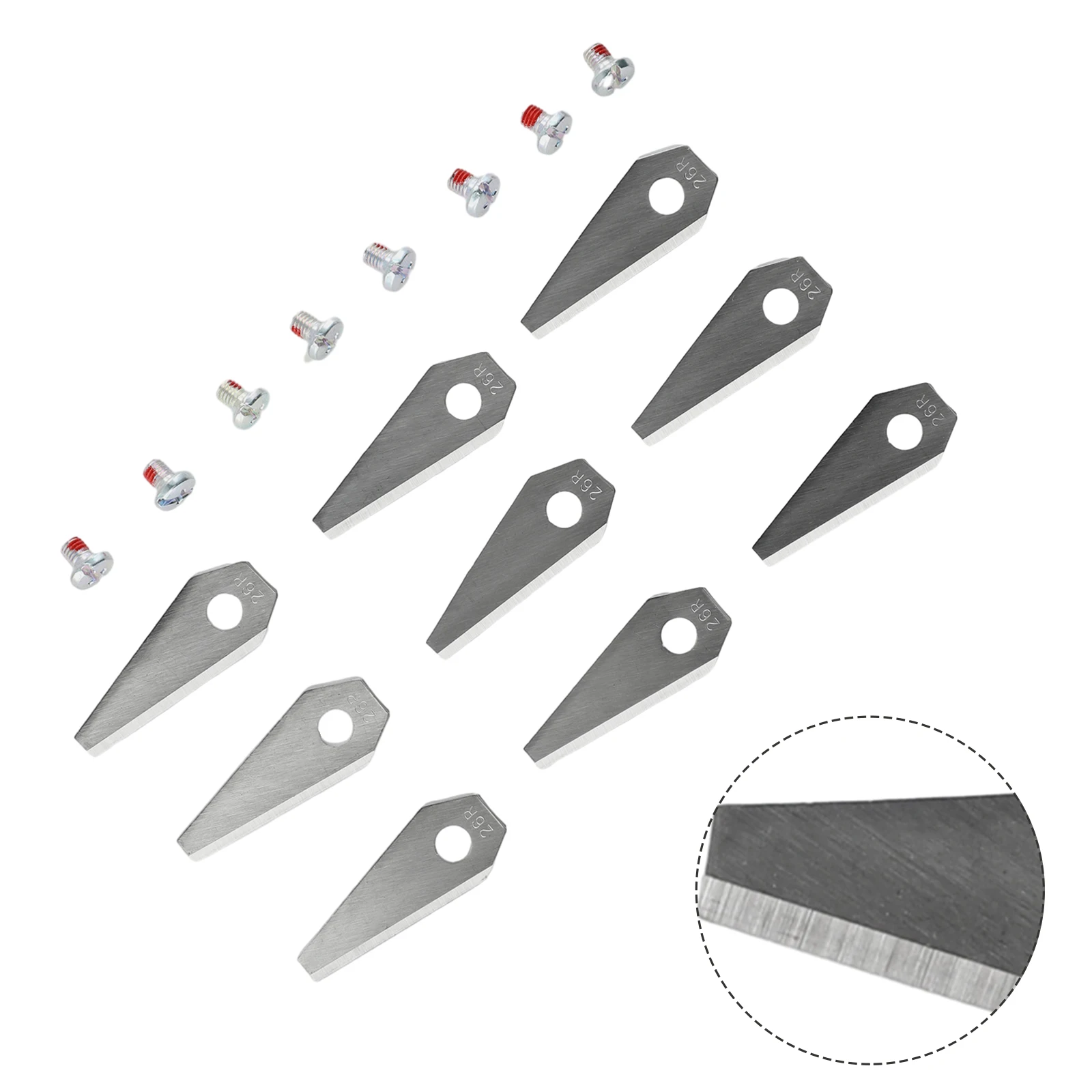 

Сменные ножи для газонокосилки, из нержавеющей стали (1,00 мм)
