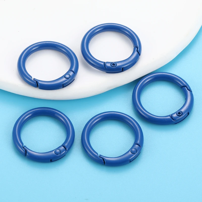 Multi-Colored Alloy Keychain