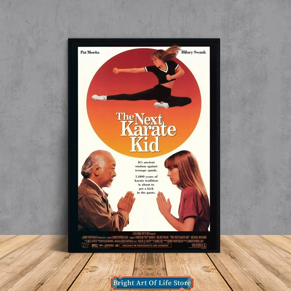 

The Next Karate Kid (1994) Classic Movie Poster Cover Photo Canvas Print Apartment Home Decor Wall Painting