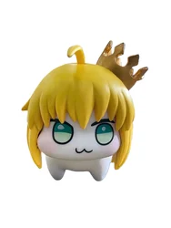 Q Version Fate Saber Anime Action Figures - Kawaii PVC Cute Desktop Decoration & Collectible Toy Doll Gift - No box (A 8cm)