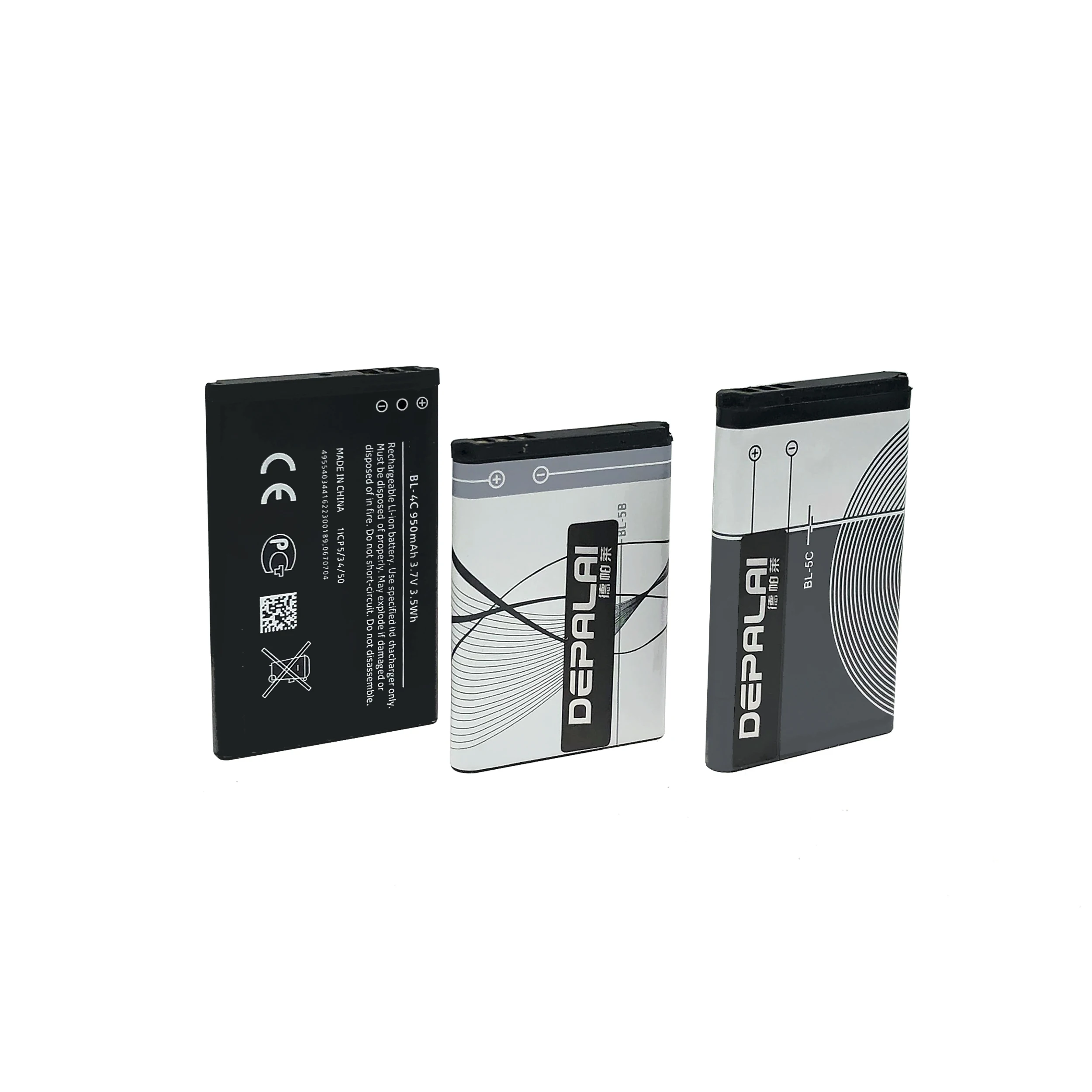 Bl-4C Bl-5C Batteria Bl-5B Per Nokia 6300 2630 N70 N72 Batteria Del Telefono 1100 3230 5200 5300 Bl 4C 5B 5C Bl5C Sostituzione Delle Batterie