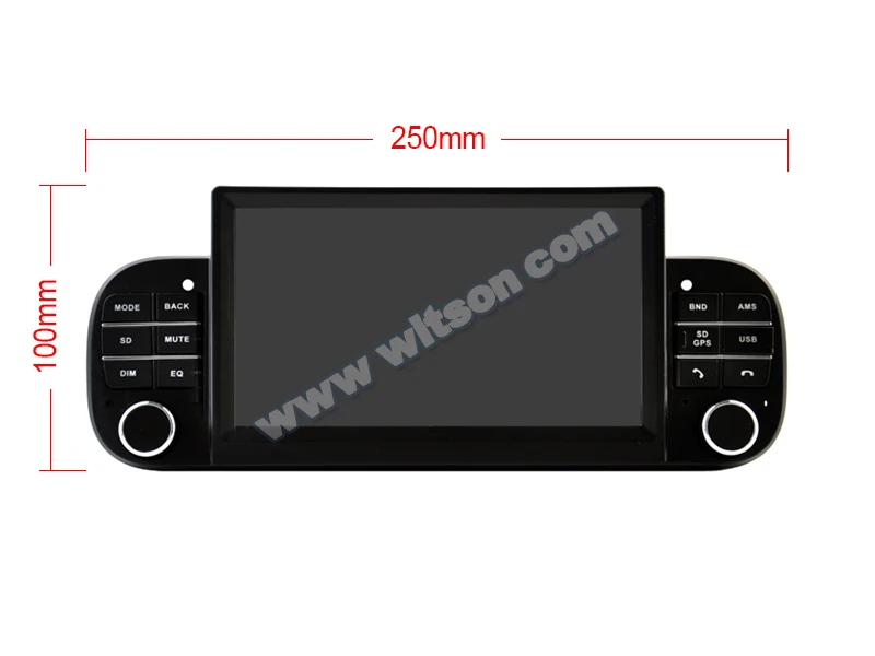 WITSON Android 13 Auto Radio for FIAT PANDA 2013-2020 Car Multimedia Player  Stereo Audio GPS Navigation Video Carplay