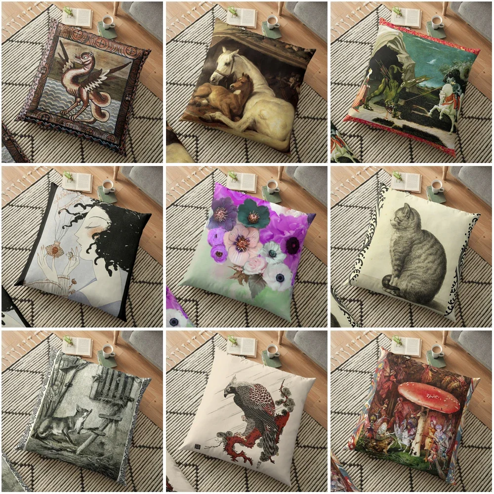 

Декоративная подушка в виде животного, 45x45 см, 40x40x40 см, 50x50 см