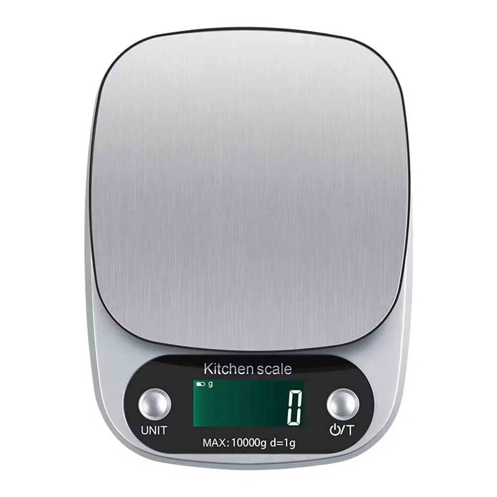 Electronic Scale Silver Kitchen LCD