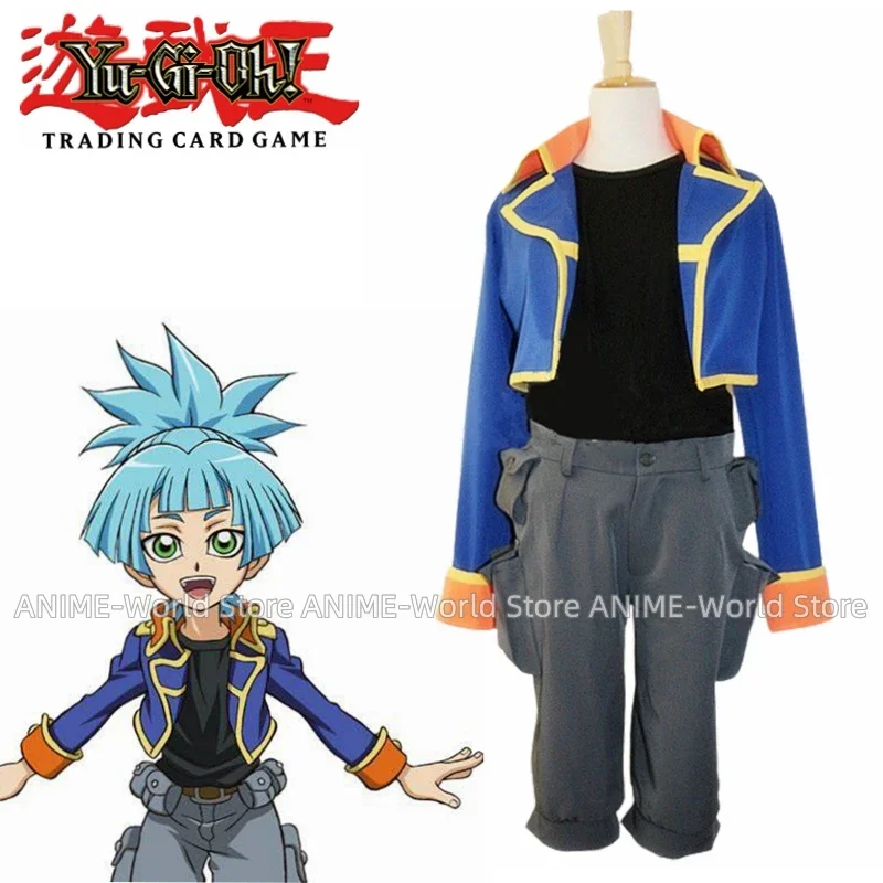 

Yu-Gi-Oh Arc-V Sora Shiunin Cosplay Costume Uniform Halloween Uniform Any Size