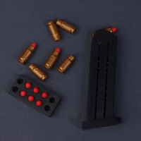Soft Bullet For Glock/M1911/UPS/Desert Eagle Toy Gun 7mm Small Soft Bullet Cartridge Clip Accessories For Ejection Gun 2
