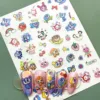 Hazbinhell Hotel Nail slider anime age 3d Nail sticker Nails products for nails TSC-035 2