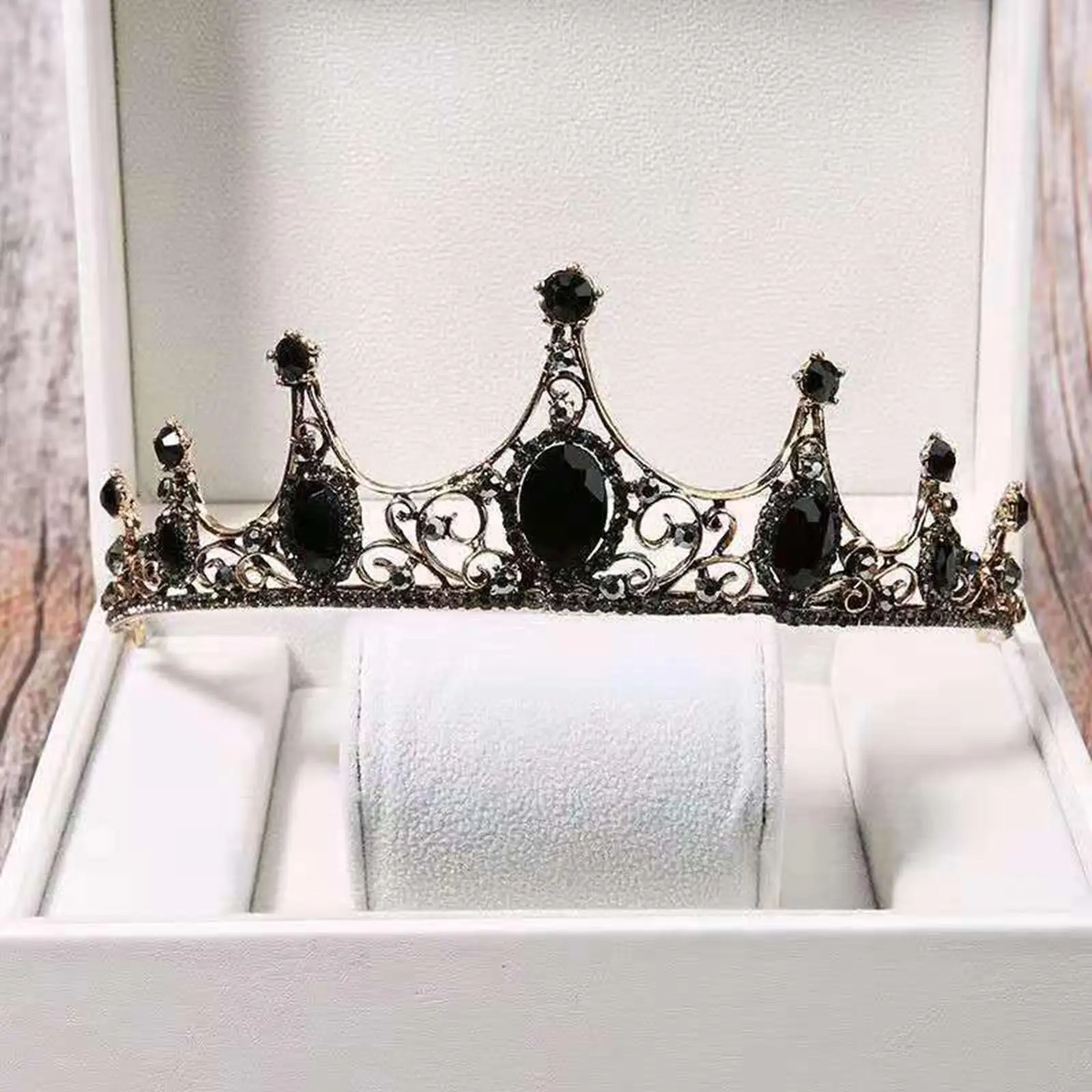 Rhinestone Crowns Tiaras Wedding Headband Hair Accessories Headdress Baroque Rhinestone Crowns Tiaras Wedding Headband Hair Accessories Headdress Baroque