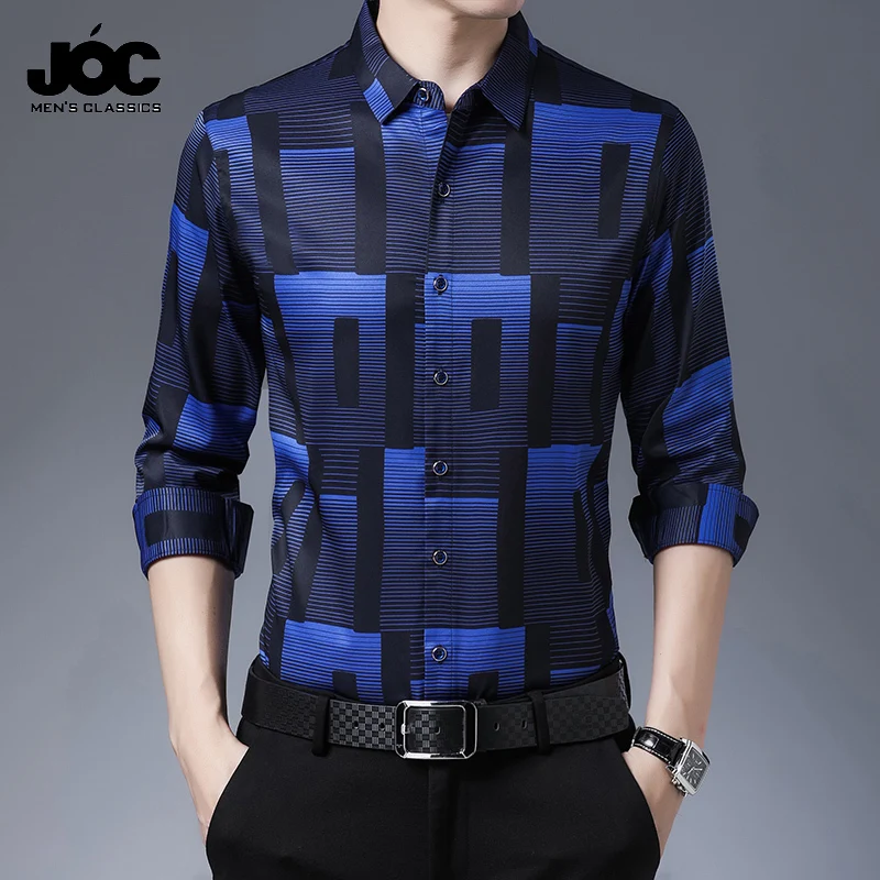 

New Spring and Autumn Men's Striped Long sleeved Shirts Men's Sleeves Slim Fit Casual Shirts Hot Selling Spot Tops