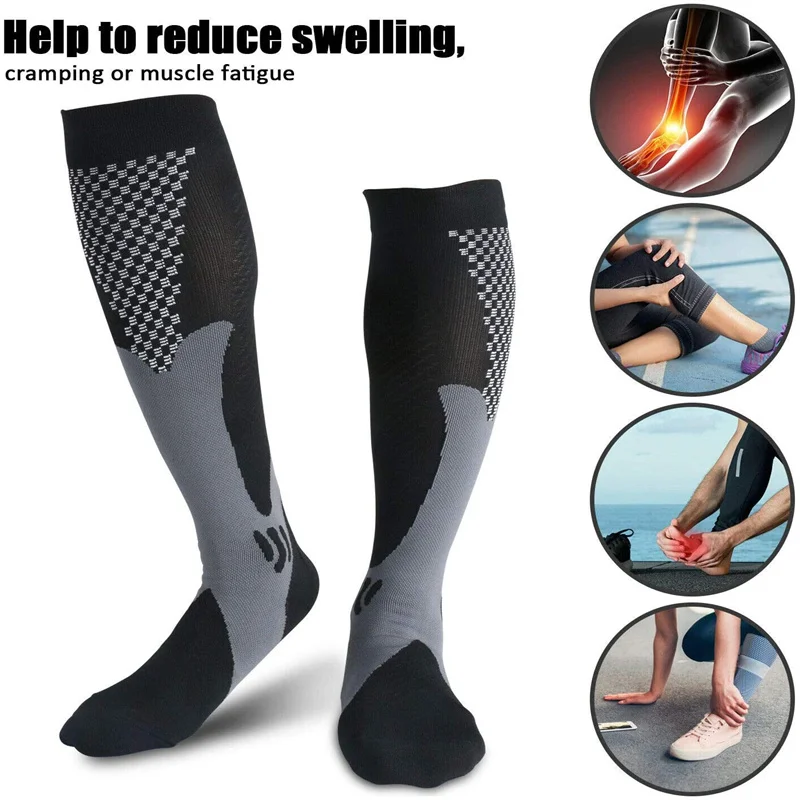 Compression Socks Running Sports Stockings 20 30 Mmhg Men Women Sports