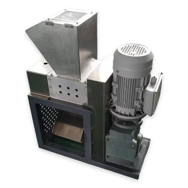 JH S100 Mini Shredder Dual Axis 220V Plastic Waste Recycling Tear Apart Plastic
