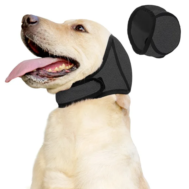 S0b68781ebc6a4f11a90934617c272a3aB.jpg Hearing Protection Dog Calming Earmuff Noise Reduction Waterproof Dog Soothing Headcover Shock Proof Dog Earmuffs