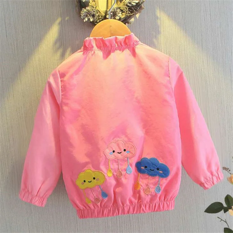 

Girls Baby's Kids Coat Jacket Outwear Cotton 2022 Charming Spring Autumn Overcoat Top Outdoor Party Teenagers Children's Clothin