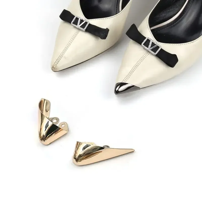 Women's High Heel Metal Toe Cap Protector and Concealer