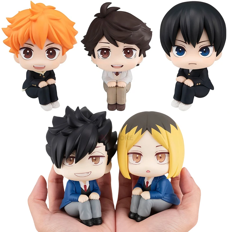 Найдите Haikyuu! Фигурка аниме Tetsuro Kuroo, фигурка Kenma Kozume, фигурка Тору Оикава, версия Q, Коллекционная модель, кукла, игрушка