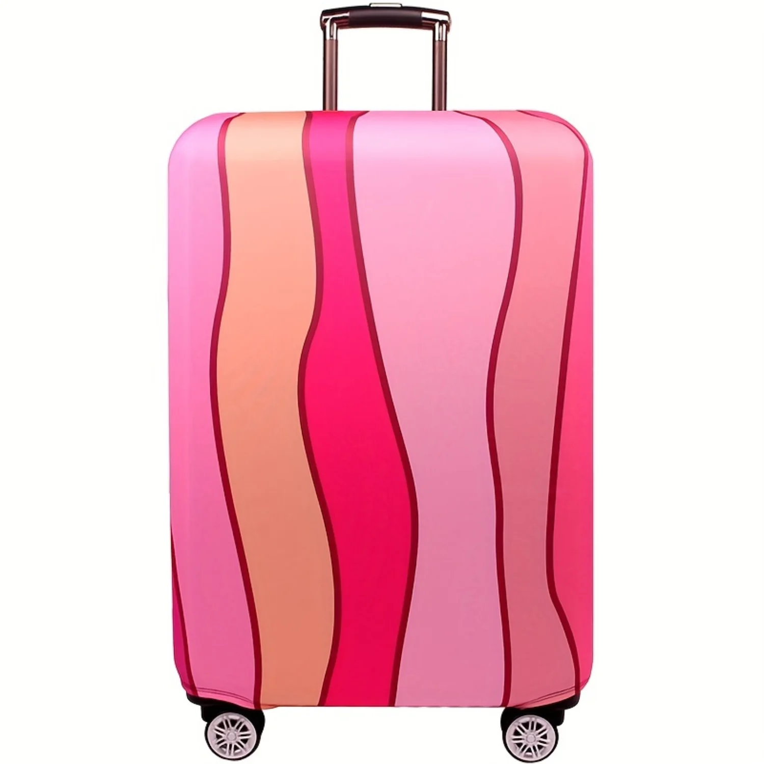 Travel in Style with our Durable Zipper Suitcase Cover-Foldable, Washable and Protective!